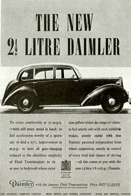 1946 Daimler 2½-liter Model DB18